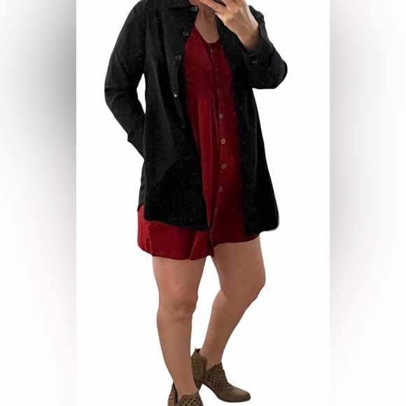 LuLaRoe Abigail Flannel Shirt - Picture 4 of 6